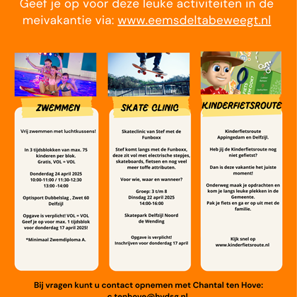 Vakantie Activiteiten (Poster) 